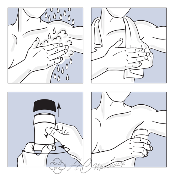 картинка REXONA А/П-Карандаш 50гр мужск. Антибакт. и Невидим. на черном и белом/6 Фирма АС