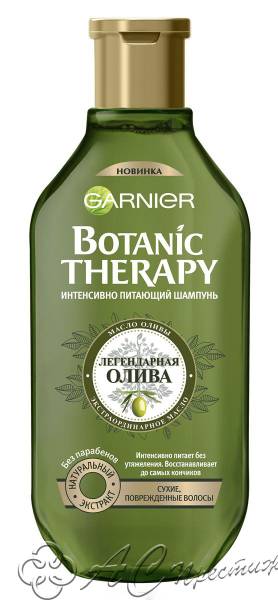 картинка BOTANIC THERAPY Шампунь 400мл Олива  /12 Фирма АС