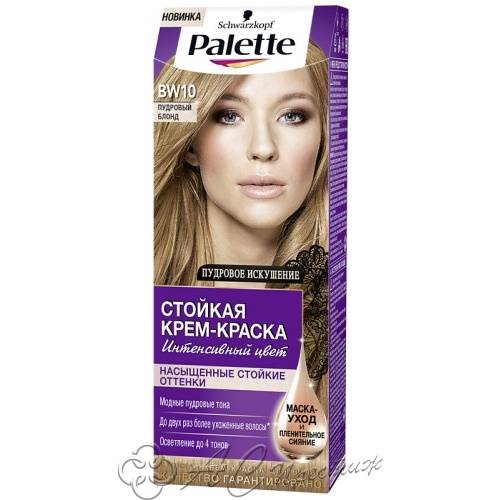 картинка Краска PALETTE №BW10 (10-46) Пудровый блонд /10 Фирма АС