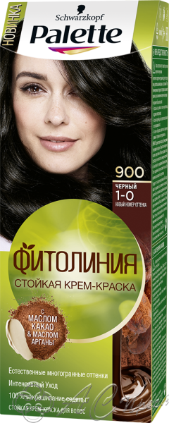 картинка Краска PALETTE Фитолиния №900 (1-0) черный Фирма АС