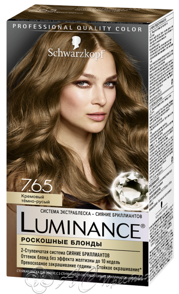 картинка Краска LUMINANCE COLOR 7.65 Кремовый темно-русый /12 Фирма АС