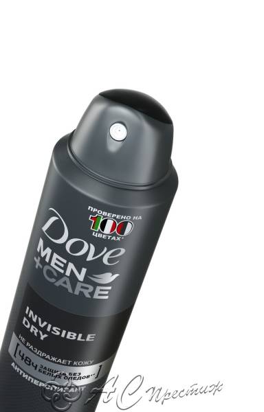 картинка DOVE Антиперсп-аэр.мужск.150мл Защита без бел.следов/6 Фирма АС