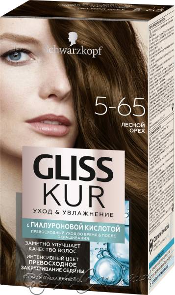 картинка Краска GLISS KUR 5.65 Лесной орех  /12 Фирма АС