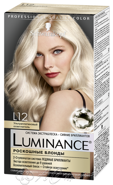 картинка Краска LUMINANCE COLOR L12 Ультра платиновый осветлитель /12 Фирма АС