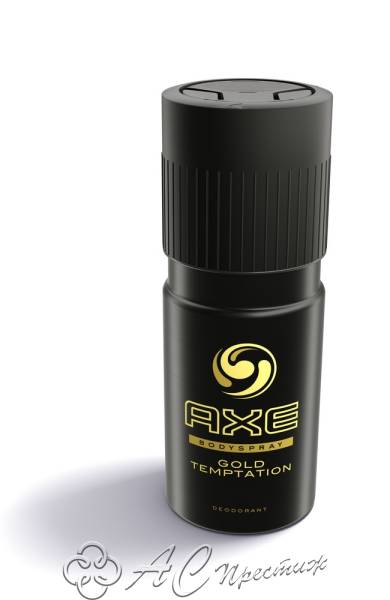 картинка AXE Дез-аэроз. 150мл Голд Темптейшн/6 Фирма АС
