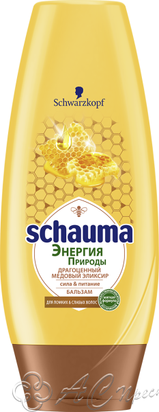 картинка SCHAUMA Бальзам 200мл Драгоценный Медовый эликсир Фирма АС