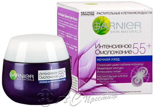 картинка СН КМ Крем Интенс.омоложение 55+ Ночной 50мл Фирма АС