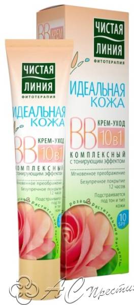 картинка ЧЛ Крем д/лица ВВ 10 в1 Идеальная кожа 40мл/24 Фирма АС