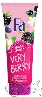 картинка FA Душ-Гель 200мл туба Smoothie Very Berry /6 Фирма АС