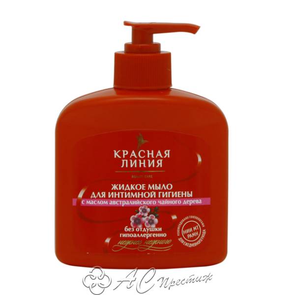 картинка Кр.Линия: Мыло интим. жидк. Чайное дерево 250мл Фирма АС