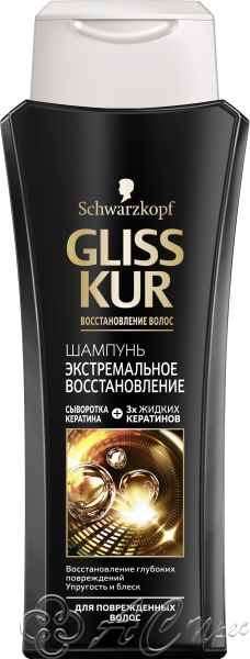 картинка GK Шампунь 250мл Экстрем.восстановление /12 Фирма АС