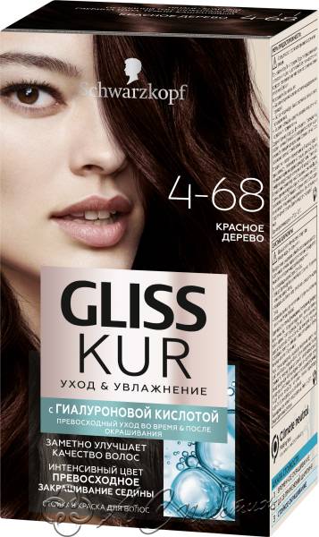 картинка Краска GLISS KUR 4.68 Красное дерево  /12 Фирма АС