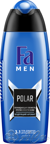 картинка FA Душ-Гель 250мл MEN Экстрим Полар /20 Фирма АС