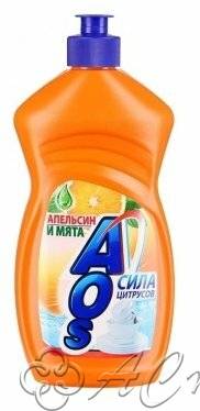 картинка AOS ЖМС 450гр Апельсин и мята Фирма АС