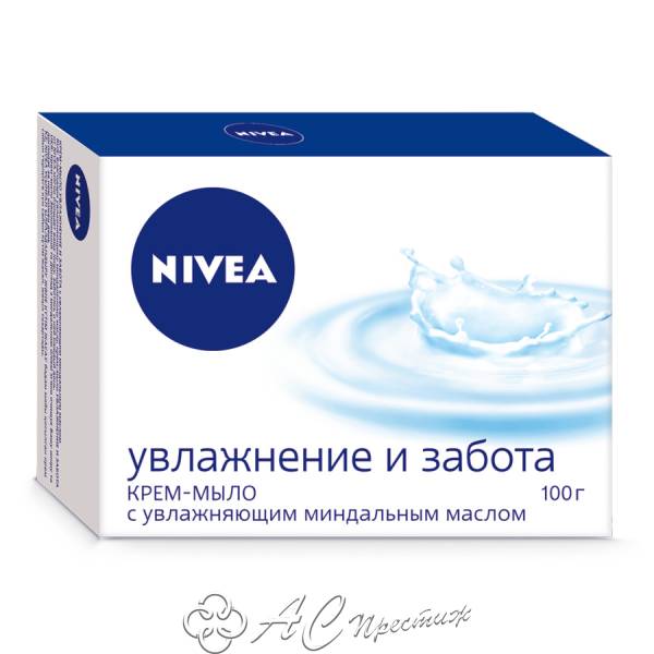 картинка Мыло-крем Увлажнение и забота 100гр Фирма АС