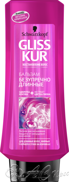 картинка GK Бальзам 400мл Безупречно длинные/6 Фирма АС