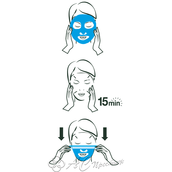 картинка СН Тканевая Маска КОМФОРТ д/сухой/к  /20 Фирма АС