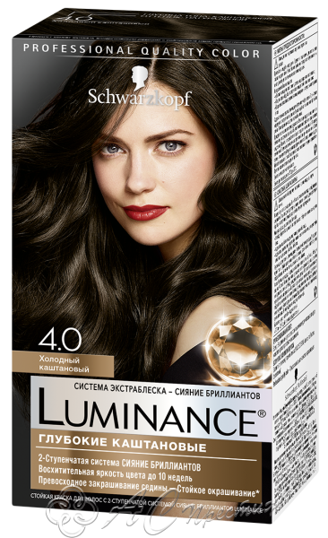 картинка Краска LUMINANCE COLOR 4.0 Холодный каштановый /12 Фирма АС