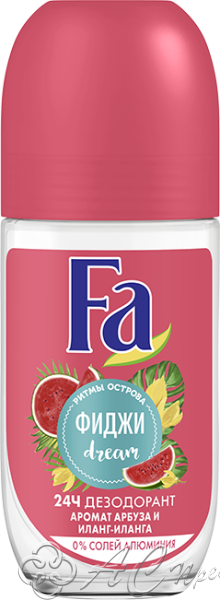 картинка FA Дез-ролл 50мл жен. Ритмы Острова Фиджи Фирма АС